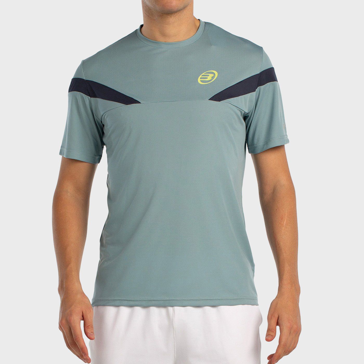 T-SHIRT BULLPADEL LYN BLEU VERT