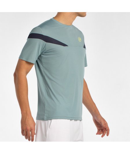 tienda de padel Madrid, tienda de padel online, tienda de padel españa, tienda de padel en linea, CAMISETA BULLPADEL LYN VERDE A