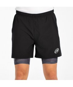 tienda de padel Madrid, tienda de padel online, tienda de padel españa, tienda de padel en linea, SHORT BULLPADEL MANZAN NEGRO