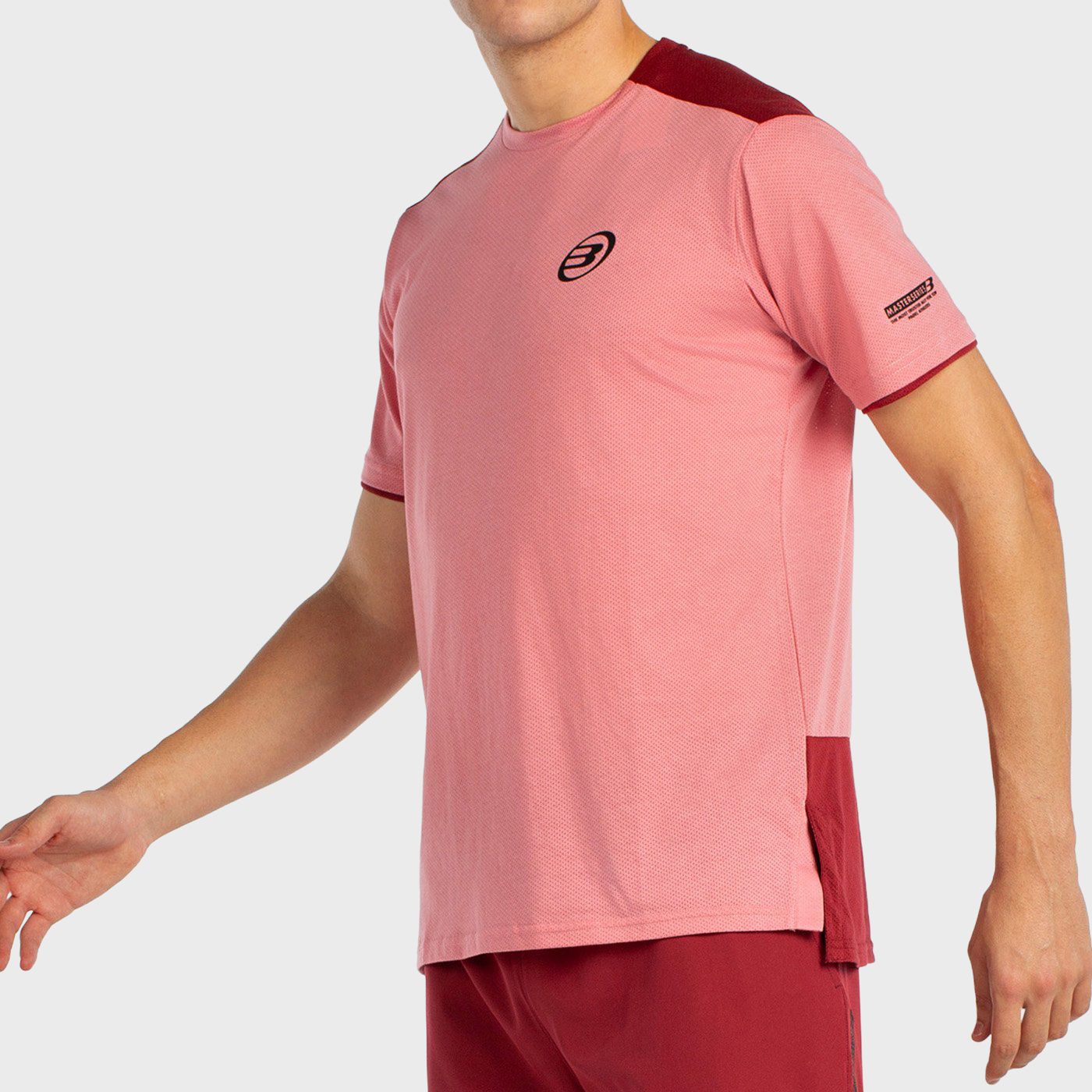 T-SHIRT BULLPADEL MARSIC MÉLANGE D'HIBISCUS