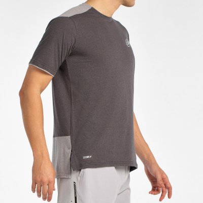 tienda de padel Madrid, tienda de padel online, tienda de padel españa, tienda de padel en linea, CAMISETA BULLPADEL MARSIC NEGR