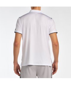 tienda de padel Madrid, tienda de padel online, tienda de padel españa, tienda de padel en linea, POLO BULLPADEL MENKAR BLANCO