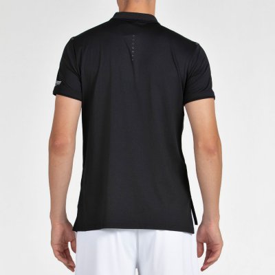 tienda de padel Madrid, tienda de padel online, tienda de padel españa, tienda de padel en linea, POLO BULLPADEL MENKAR NEGRO