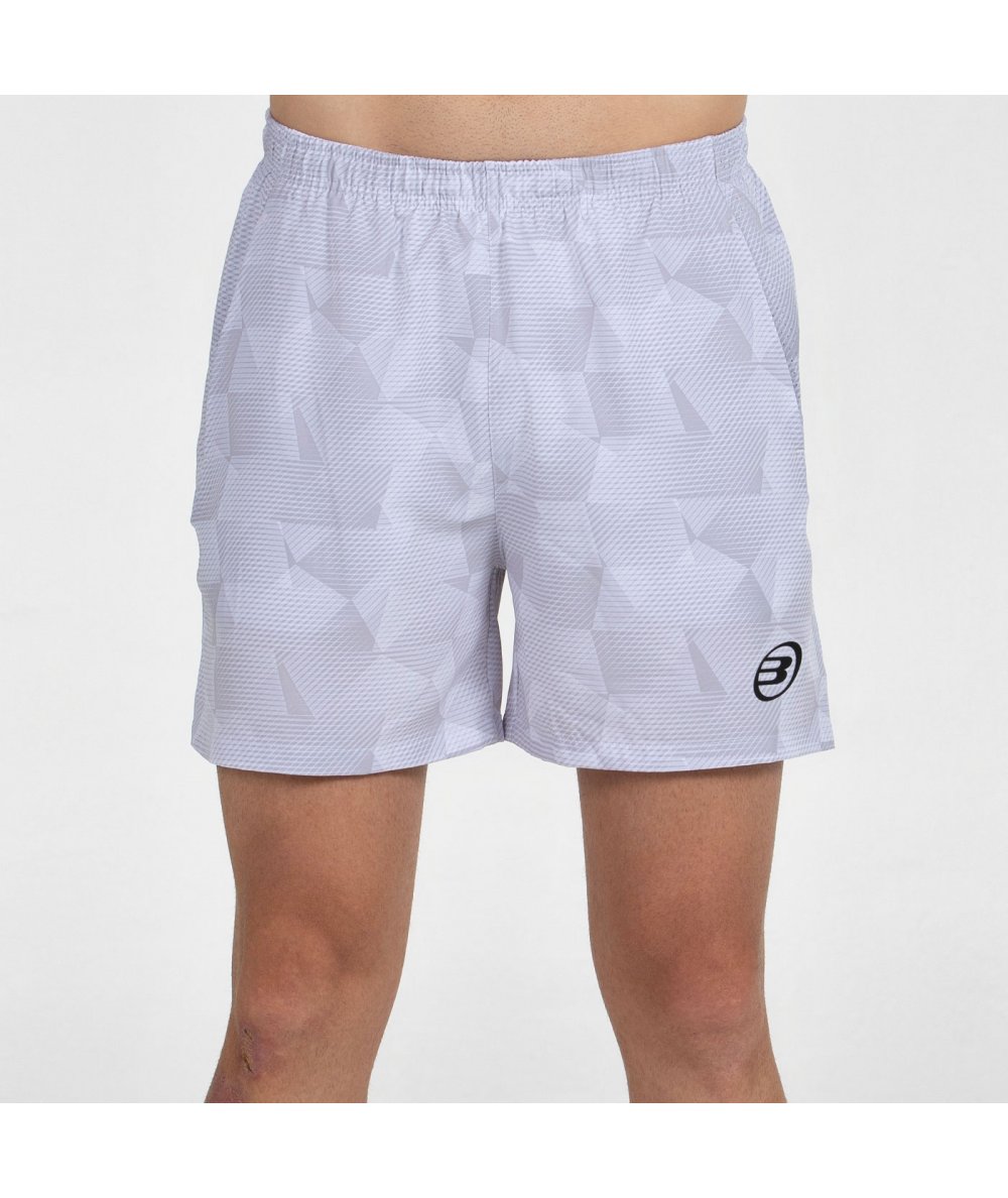 tienda de padel Madrid, tienda de padel online, tienda de padel españa, tienda de padel en linea, SHORT BULLPADEL MONCH BLANCO
