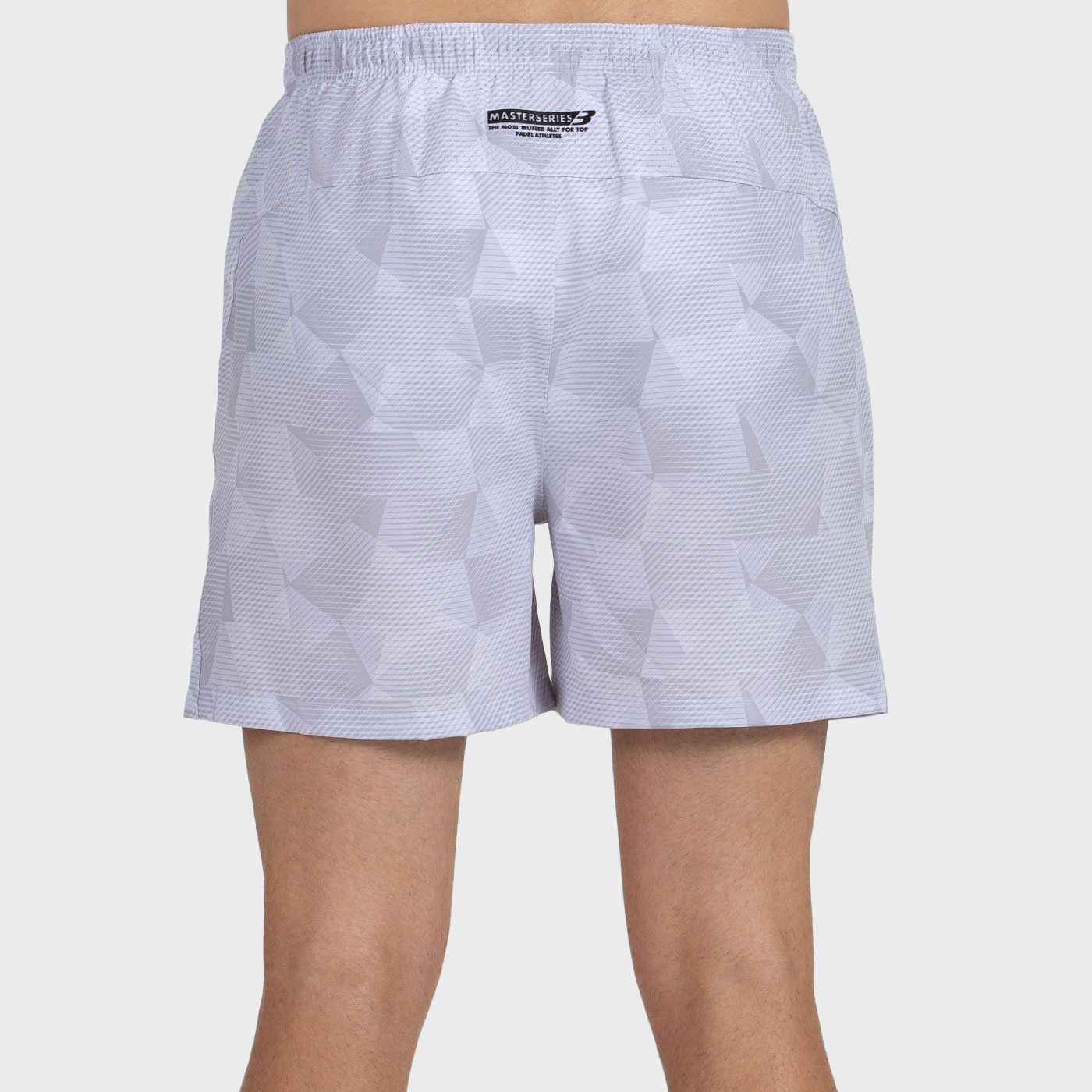 tienda de padel Madrid, tienda de padel online, tienda de padel españa, tienda de padel en linea, SHORT BULLPADEL MONCH BLANCO