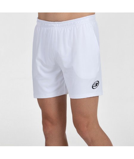 tienda de padel Madrid, tienda de padel online, tienda de padel españa, tienda de padel en linea, SHORT BULLPADEL MONFOR BLANCO