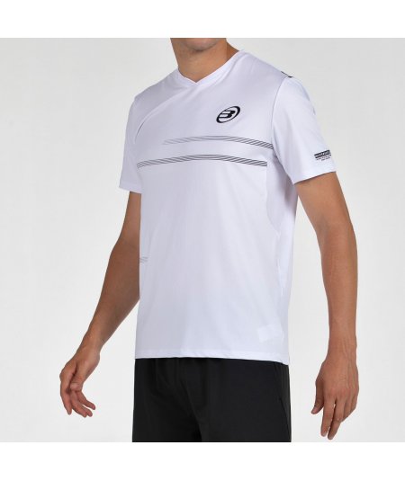 tienda de padel Madrid, tienda de padel online, tienda de padel españa, tienda de padel en linea, CAMISETA BULLPADEL MONTUNO BLA