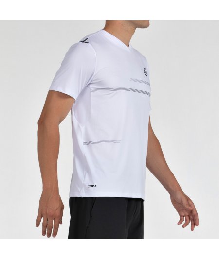 tienda de padel Madrid, tienda de padel online, tienda de padel españa, tienda de padel en linea, CAMISETA BULLPADEL MONTUNO BLA