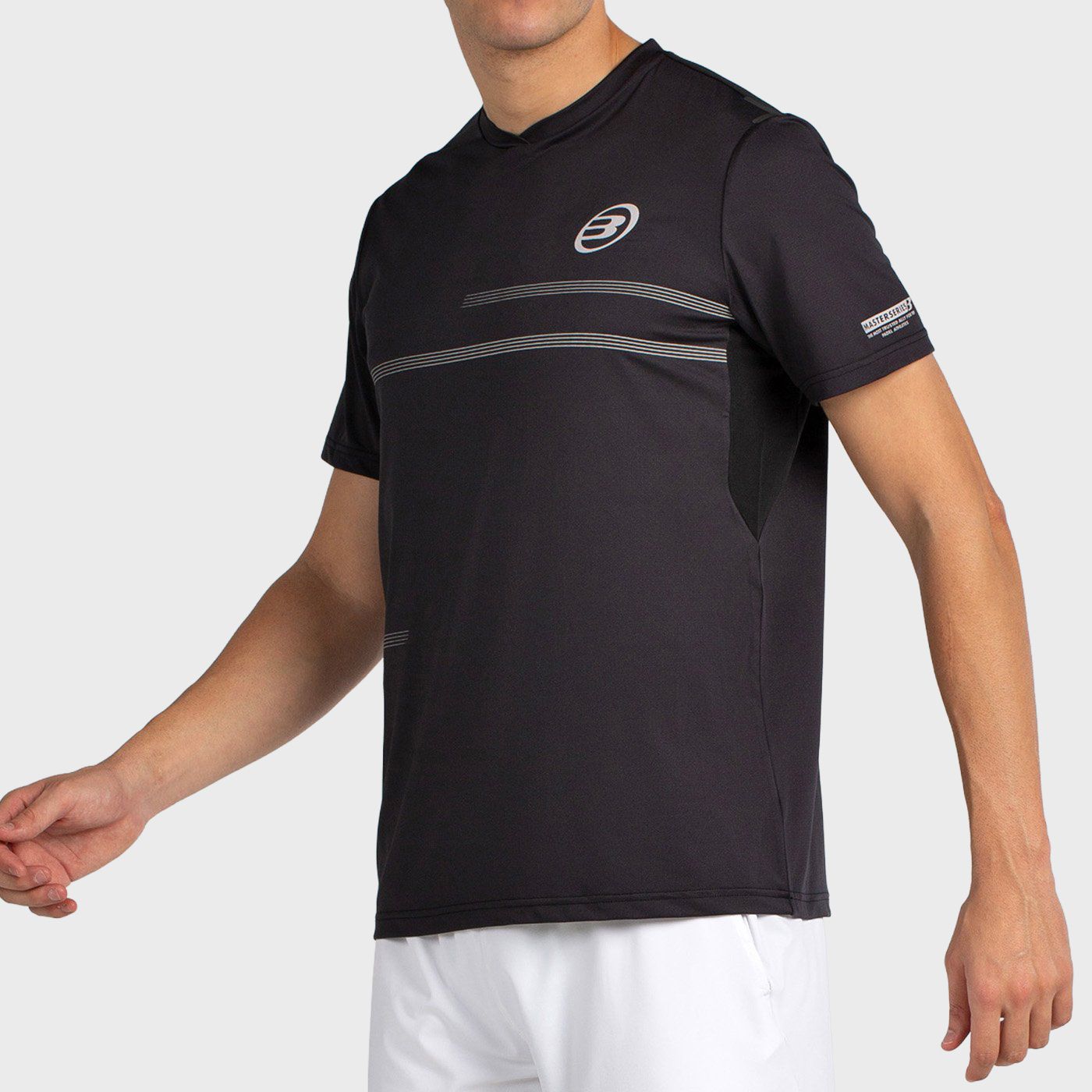 BULLPADEL MONTUNO BLACK T-SHIRT