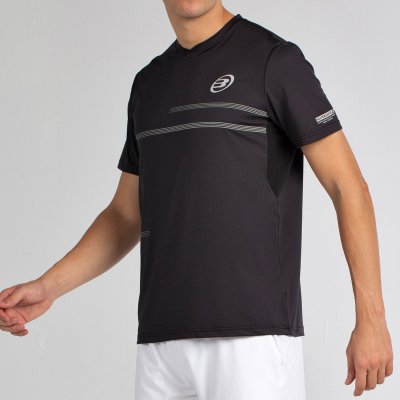 tienda de padel Madrid, tienda de padel online, tienda de padel españa, tienda de padel en linea, CAMISETA BULLPADEL MONTUNO NEG