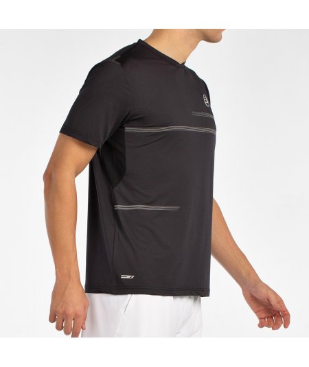 tienda de padel Madrid, tienda de padel online, tienda de padel españa, tienda de padel en linea, CAMISETA BULLPADEL MONTUNO NEG