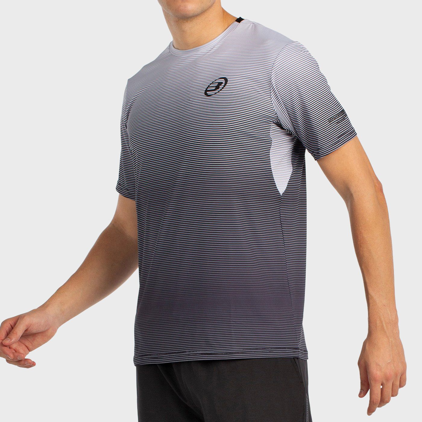 tienda de padel Madrid, tienda de padel online, tienda de padel españa, tienda de padel en linea, CAMISETA BULLPADEL MUSICA PIED