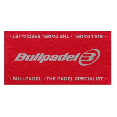 TOALLA BULLPADEL BPTOWEL 100X50 ROJO