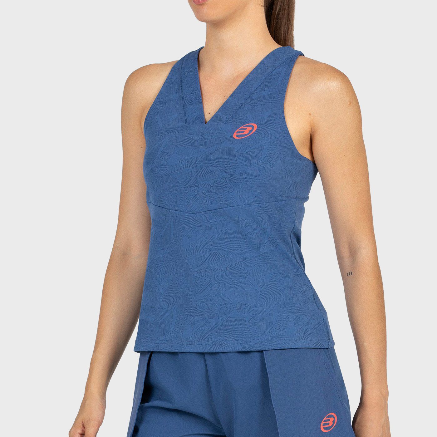 T-SHIRT BULLPADEL CORTEGA BLUE SHADOW