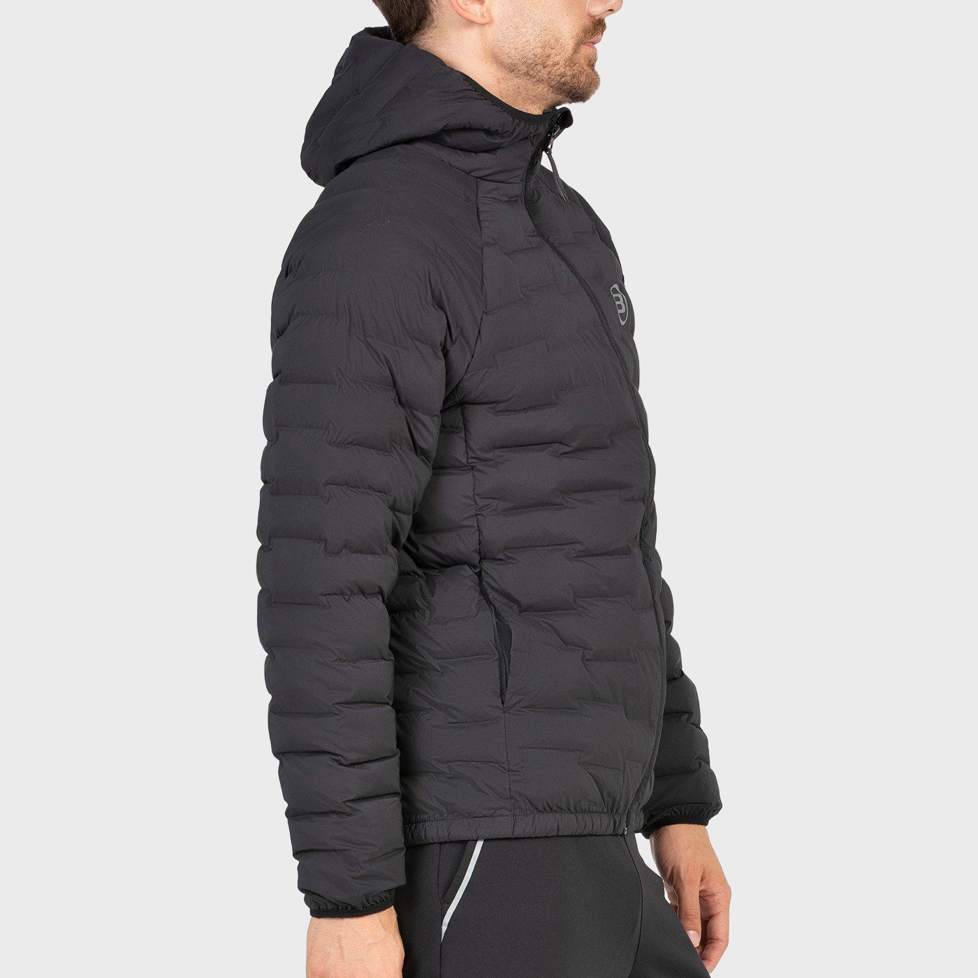 tienda de padel Madrid, tienda de padel online, tienda de padel españa, tienda de padel en linea, ANORAK BULLPADEL BANZO NEGRO