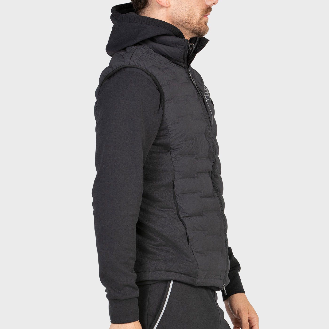 GILET BULLPADEL BARDA NERO