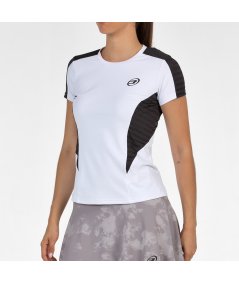 tienda de padel Madrid, tienda de padel online, tienda de padel españa, tienda de padel en linea, CAMISETA BULLPADEL DUMIA BLANC