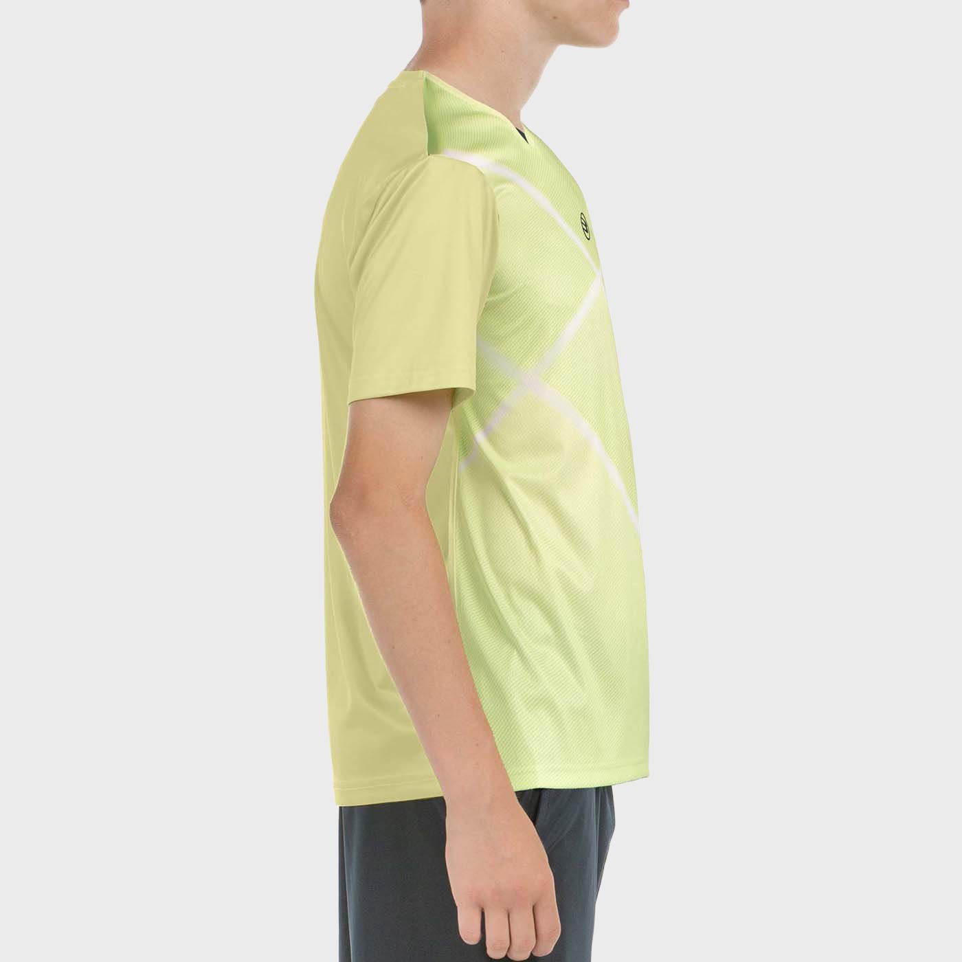 CAMISETA BULLPADEL LADRA J LIMON