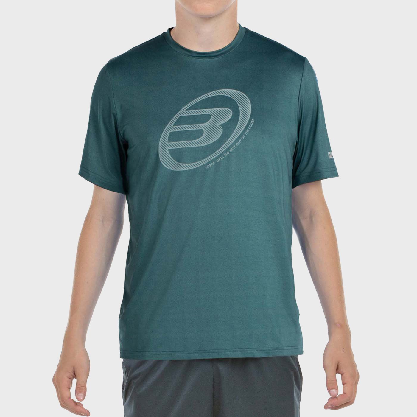 CAMISETA BULLPADEL LANDE J VERDE AZULADO VIGORE