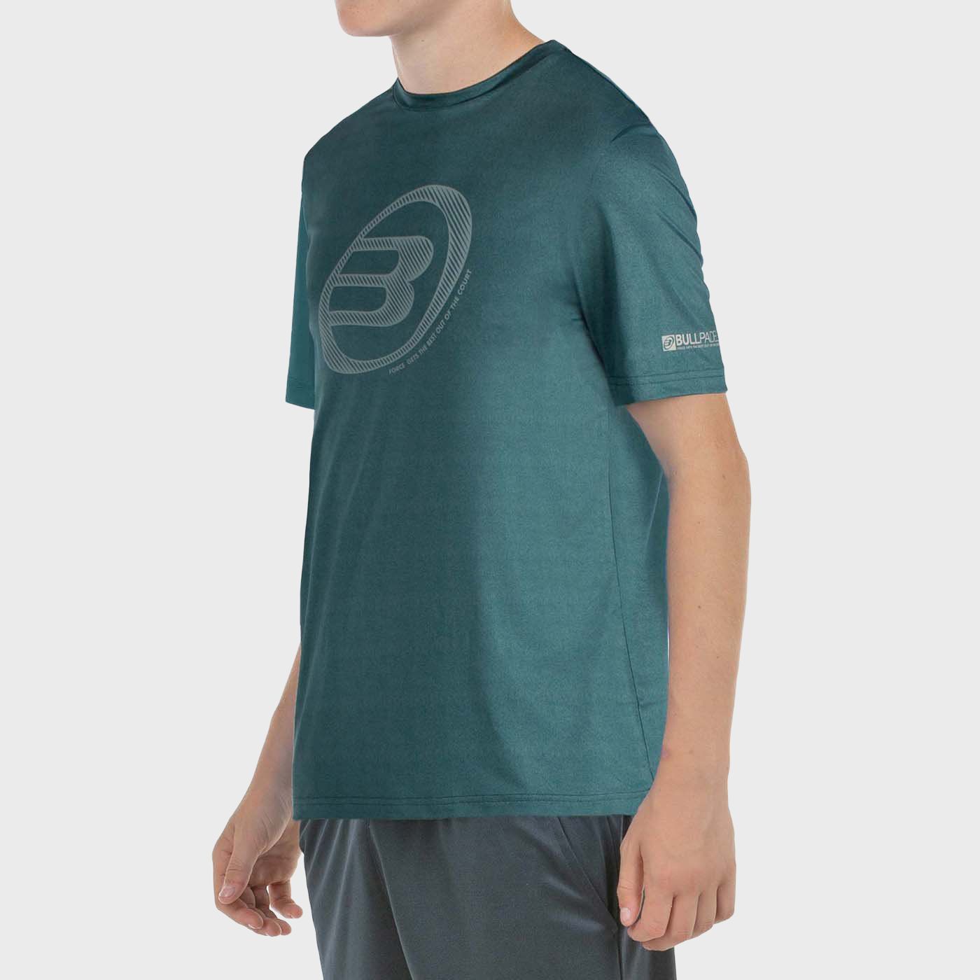 CAMISETA BULLPADEL LANDE J VERDE AZULADO VIGORE
