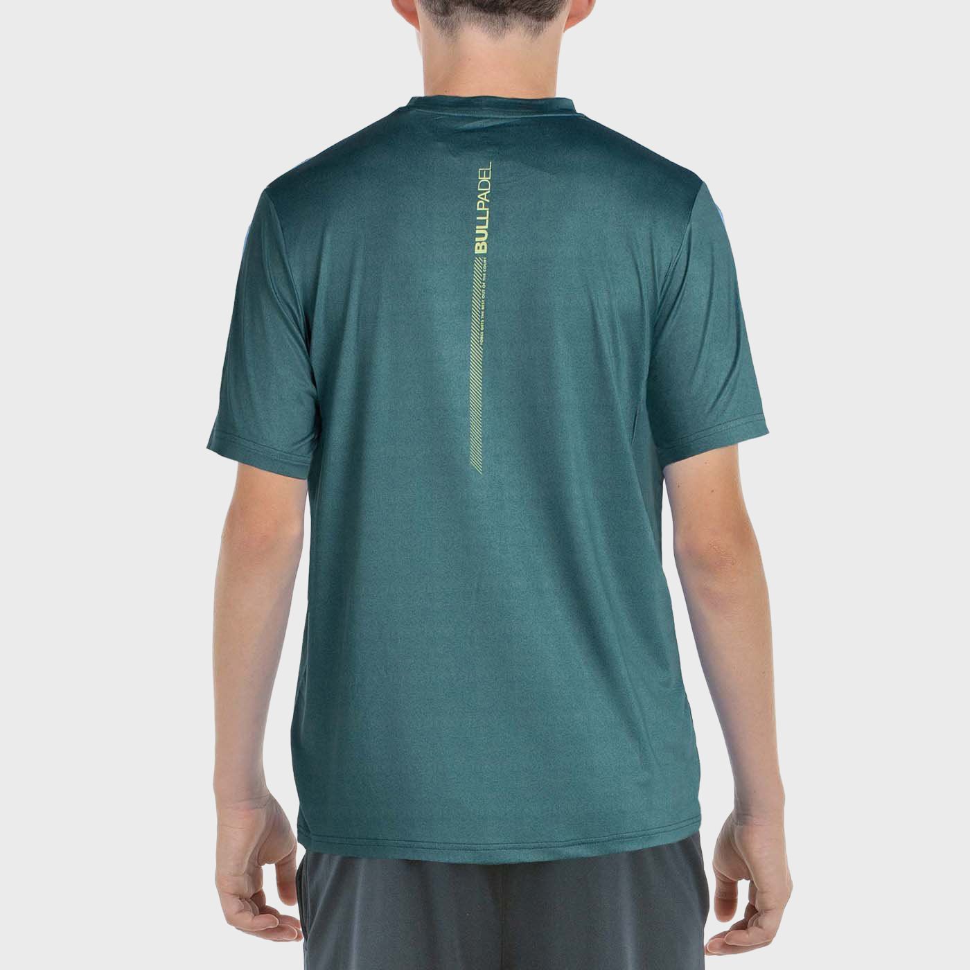 CAMISETA BULLPADEL LANDE J VERDE AZULADO VIGORE