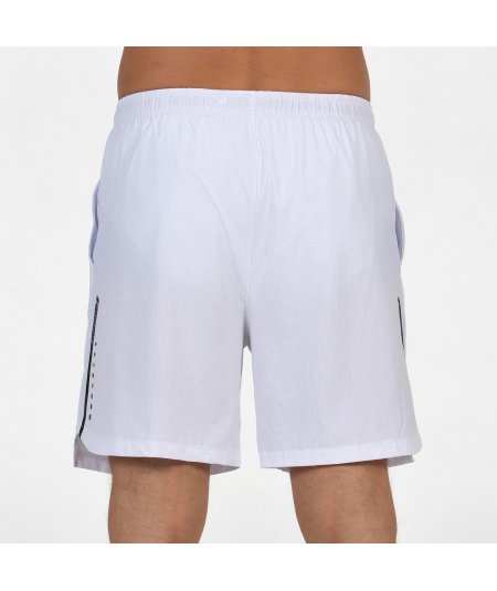 tienda de padel Madrid, tienda de padel online, tienda de padel españa, tienda de padel en linea, SHORT BULLPADEL MAZARI BLANCO