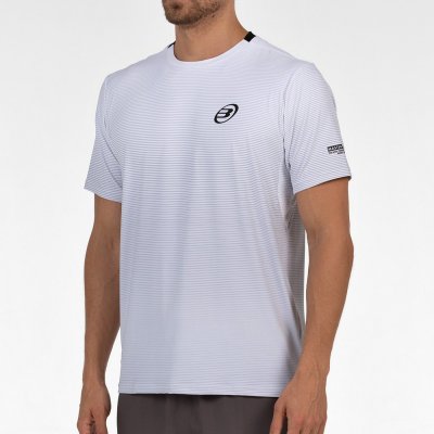 tienda de padel Madrid, tienda de padel online, tienda de padel españa, tienda de padel en linea, CAMISETA BULLPADEL MUSICA BLAN