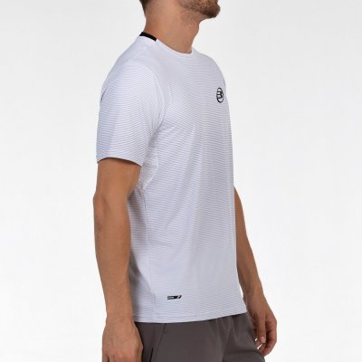 tienda de padel Madrid, tienda de padel online, tienda de padel españa, tienda de padel en linea, CAMISETA BULLPADEL MUSICA BLAN