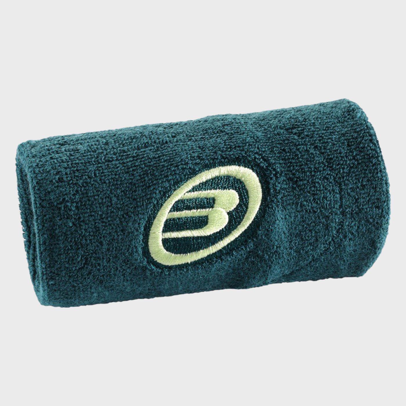 BULLPADEL BPMU252 I WHITE/DARK GREEN WRISTBAND