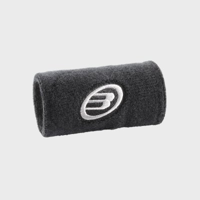 MUÑEQUERA BULLPADEL BPMU252 I NEGRO/PIEDRA