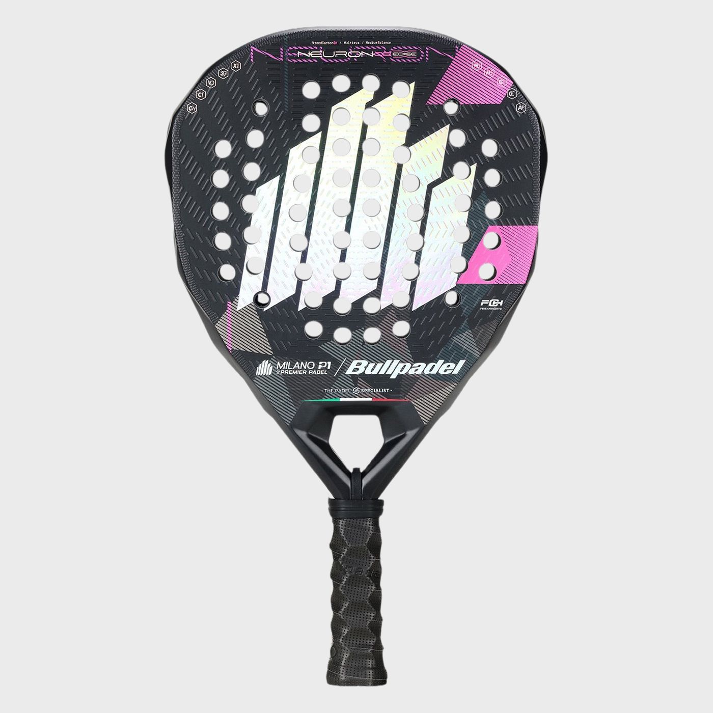 RAQUETTE BULLPADEL NEURON 02 EDGE MILANO