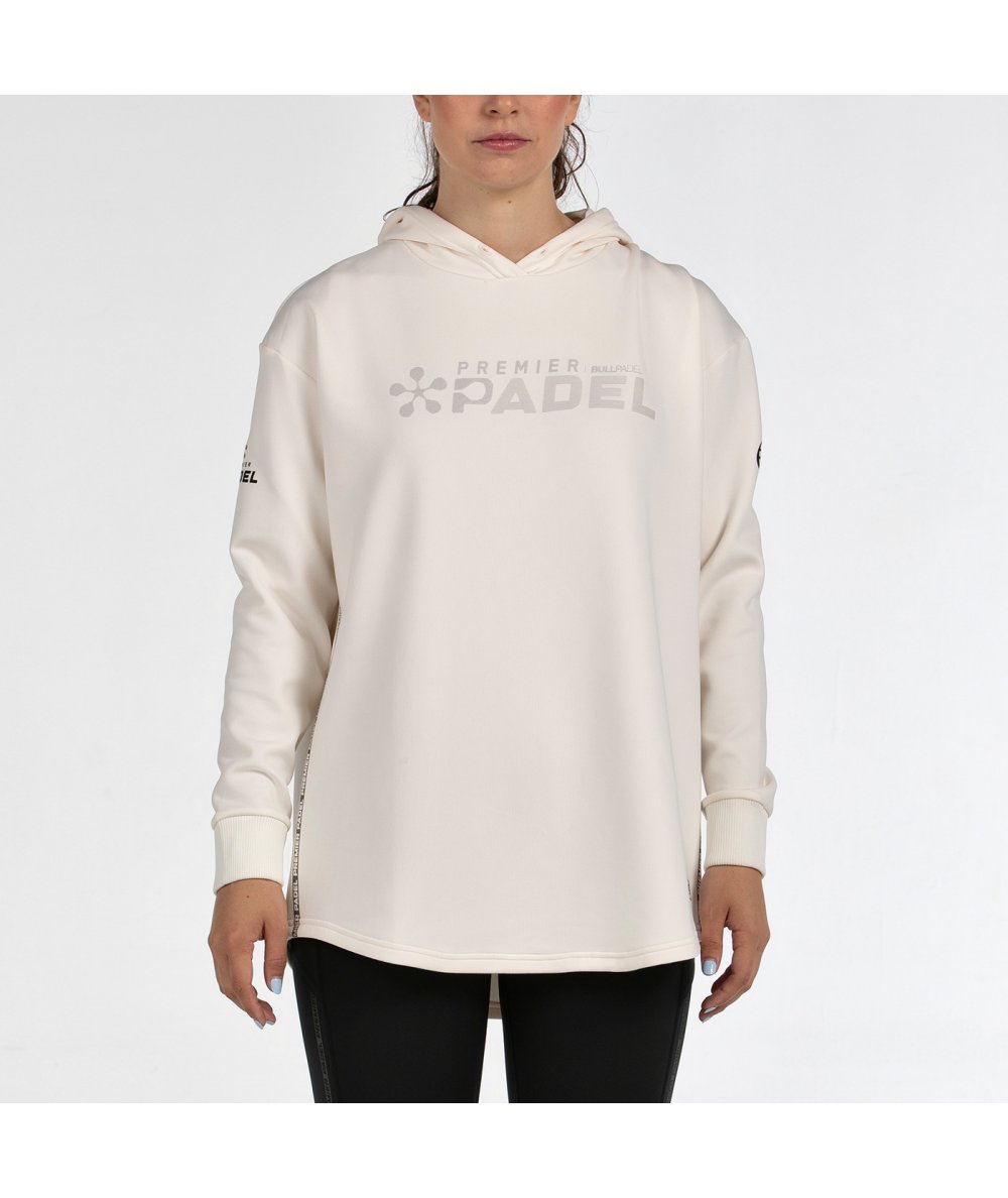 tienda de padel Madrid, tienda de padel online, tienda de padel españa, tienda de padel en linea, SUDADERA BULLPADEL PAITT CRUDO