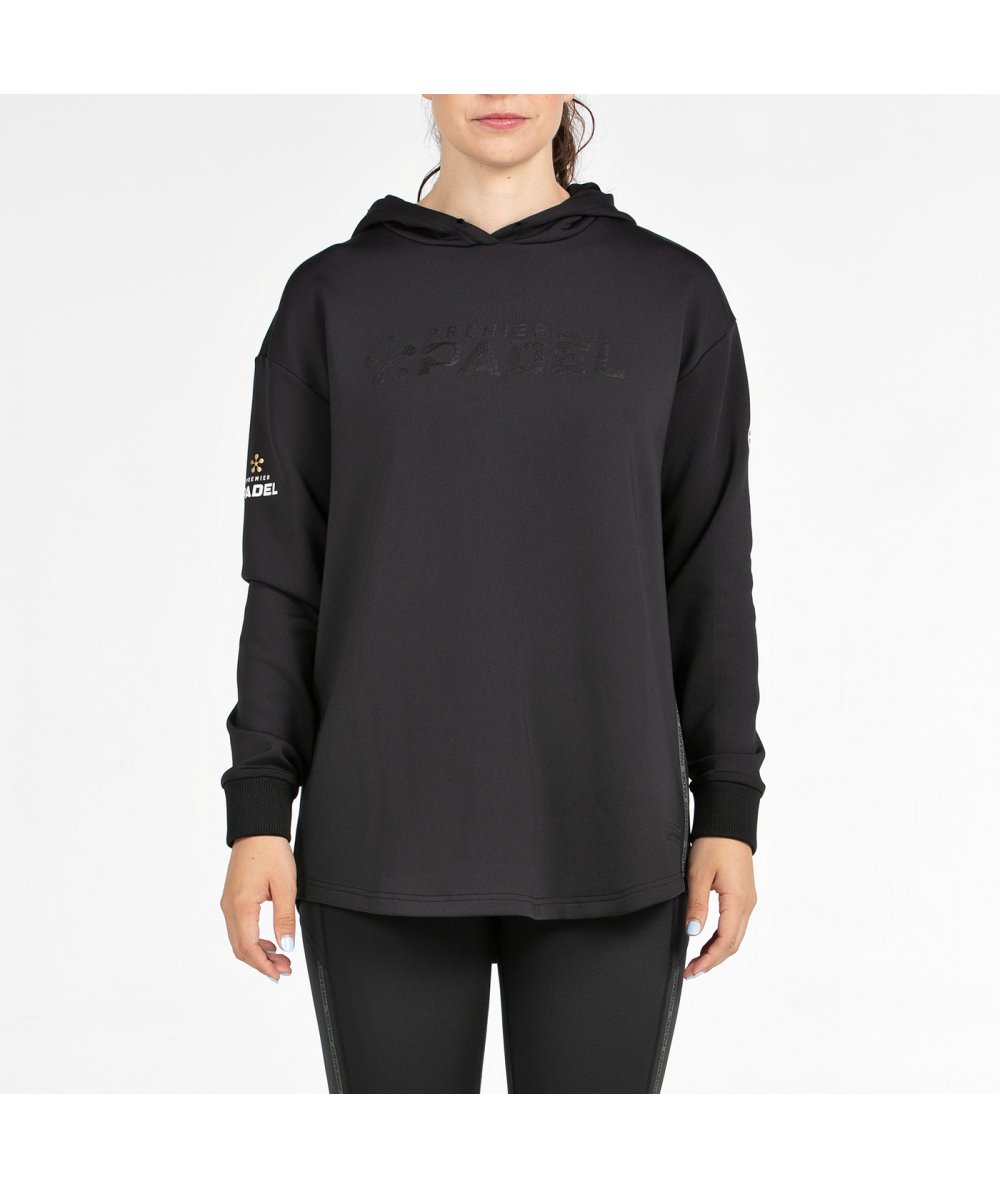 tienda de padel Madrid, tienda de padel online, tienda de padel españa, tienda de padel en linea, SUDADERA BULLPADEL PAITT NEGRO