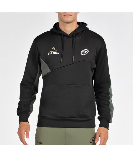 tienda de padel Madrid, tienda de padel online, tienda de padel españa, tienda de padel en linea, SUDADERA BULLPADEL PALMIRO NEG