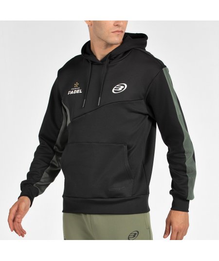 tienda de padel Madrid, tienda de padel online, tienda de padel españa, tienda de padel en linea, SUDADERA BULLPADEL PALMIRO NEG
