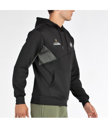 tienda de padel Madrid, tienda de padel online, tienda de padel españa, tienda de padel en linea, SUDADERA BULLPADEL PALMIRO NEG