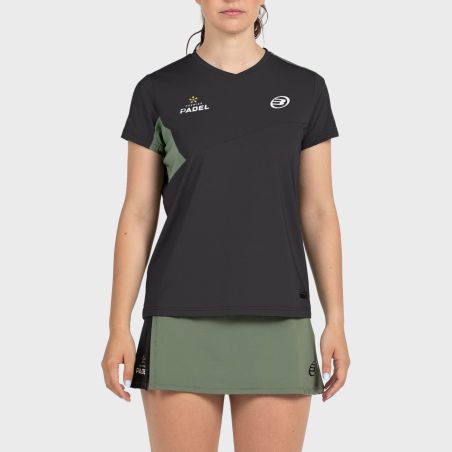 T-SHIRT BULLPADEL PAMPAN BLACK