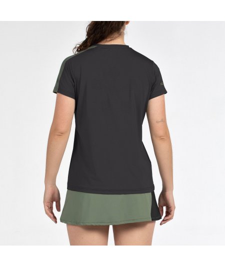 tienda de padel Madrid, tienda de padel online, tienda de padel españa, tienda de padel en linea, CAMISETA BULLPADEL PAMPAN NEGR