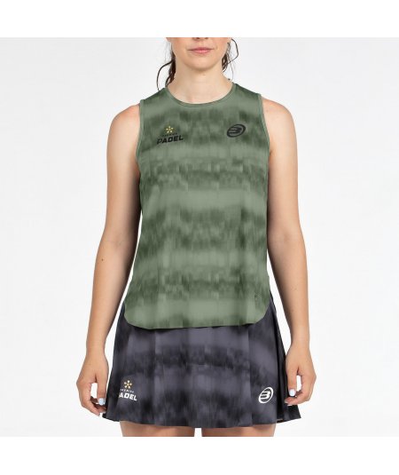 tienda de padel Madrid, tienda de padel online, tienda de padel españa, tienda de padel en linea, CAMISETA BULLPADEL PARNAV KAKI