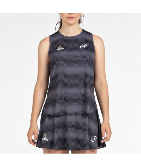 tienda de padel Madrid, tienda de padel online, tienda de padel españa, tienda de padel en linea, CAMISETA BULLPADEL PARNAV NEGR