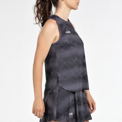 tienda de padel Madrid, tienda de padel online, tienda de padel españa, tienda de padel en linea, CAMISETA BULLPADEL PARNAV NEGR