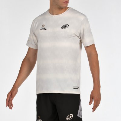 tienda de padel Madrid, tienda de padel online, tienda de padel españa, tienda de padel en linea, CAMISETA BULLPADEL PASCO CRUDO