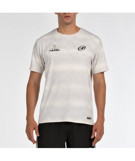 tienda de padel Madrid, tienda de padel online, tienda de padel españa, tienda de padel en linea, CAMISETA BULLPADEL PASCO CRUDO