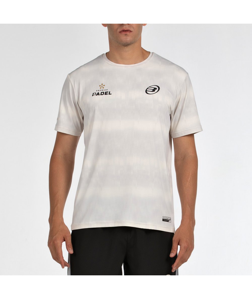 tienda de padel Madrid, tienda de padel online, tienda de padel españa, tienda de padel en linea, CAMISETA BULLPADEL PASCO CRUDO