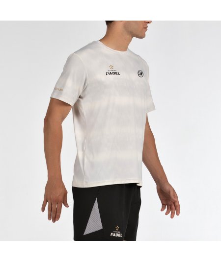 tienda de padel Madrid, tienda de padel online, tienda de padel españa, tienda de padel en linea, CAMISETA BULLPADEL PASCO CRUDO