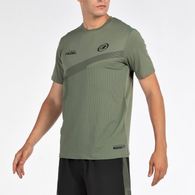 tienda de padel Madrid, tienda de padel online, tienda de padel españa, tienda de padel en linea, CAMISETA BULLPADEL PATOS KAKI