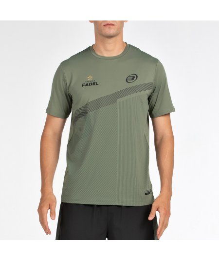 tienda de padel Madrid, tienda de padel online, tienda de padel españa, tienda de padel en linea, CAMISETA BULLPADEL PATOS KAKI