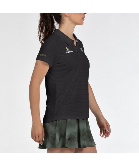 tienda de padel Madrid, tienda de padel online, tienda de padel españa, tienda de padel en linea, POLO BULLPADEL PAYERNE NEGRO