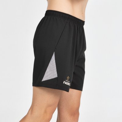 tienda de padel Madrid, tienda de padel online, tienda de padel españa, tienda de padel en linea, SHORT BULLPADEL PECOS NEGRO