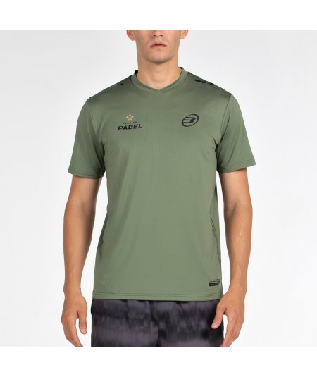 tienda de padel Madrid, tienda de padel online, tienda de padel españa, tienda de padel en linea, CAMISETA BULLPADEL PERICO KAKI